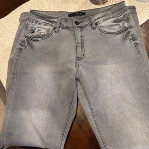 KanCan Gray Estilo High Rise Skinny Jeans